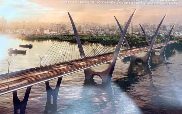 Hà Nội sẽ điều chỉnh kiến trúc cầu Thượng Cát để bớt giống cầu Thạch Hãn 1