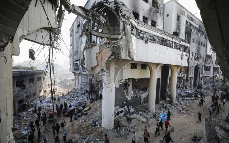 Israel rút khỏi bệnh viện lớn nhất Gaza sau 2 tuần đột kích