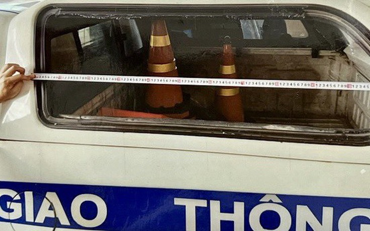 Bình Định: Khởi tố bị can làm vỡ kính xe CSGT