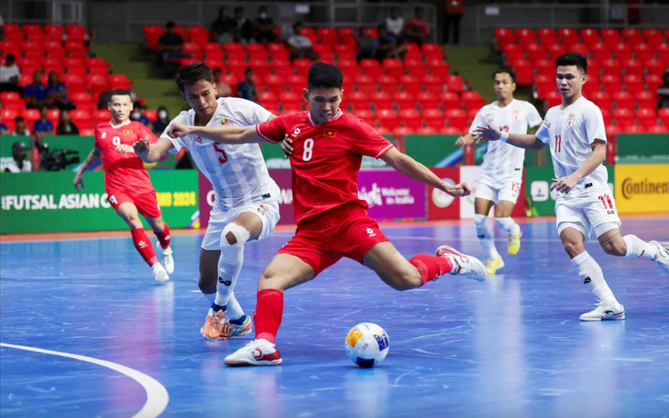 Đội tuyển futsal Việt Nam 1-0 Trung Quốc: Gia Hưng mở tỷ số