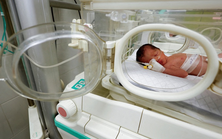 Em bé chào đời sau khi người mẹ thiệt mạng ở Gaza