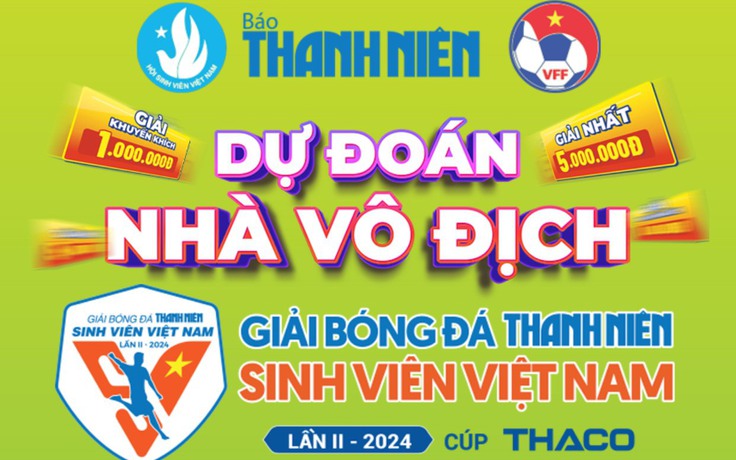 6 bạn đọc trúng thưởng cuộc thi 'Dự đoán nhà vô địch TNSV THACO Cup 2024'