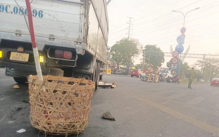 Công an H.Bình Chánh tìm người chứng kiến vụ tai nạn 2 người tử vong