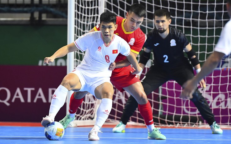 Play-off VCK futsal châu Á, Việt Nam 2-3 Kyrgyzstan: Mất vé dự World Cup