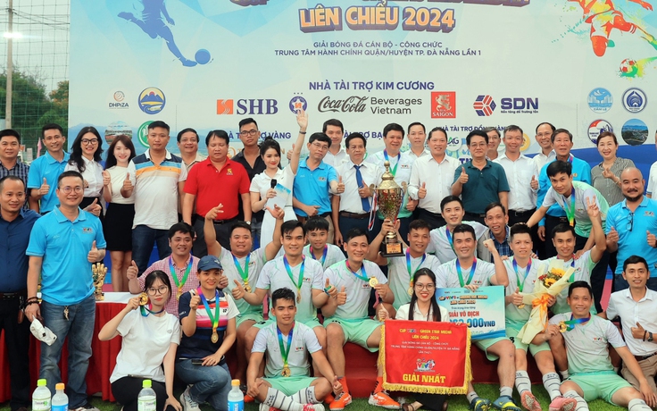 Hòa Vang vô địch giải bóng đá đầu tiên của cán bộ các quận, huyện Đà Nẵng