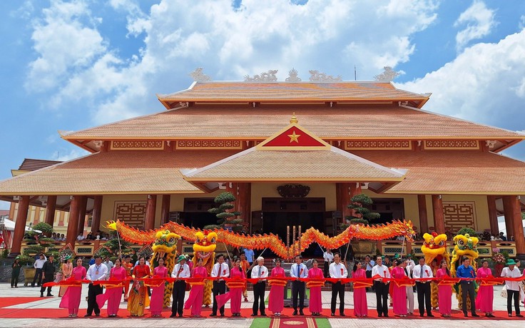 Kiên Giang khánh thành đền thờ anh hùng liệt sĩ hy sinh trên tuyến đường 1C