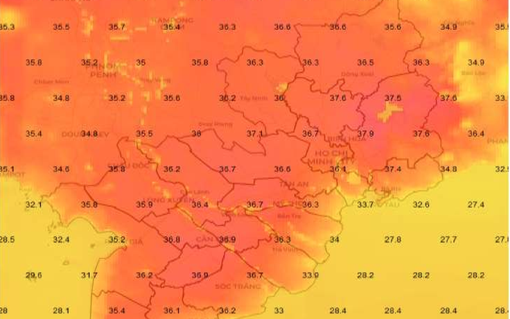 Thời tiết TP.HCM, Nam bộ nắng nóng ngoài trời hầm hập trên 40 độ kéo dài bao lâu?