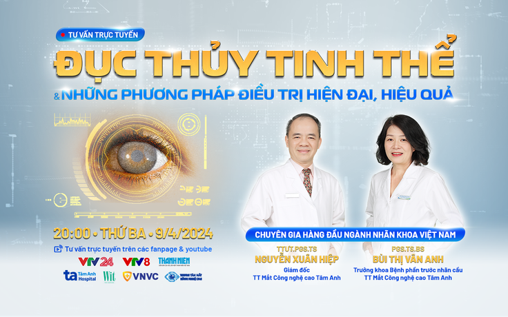 Tư vấn sức khỏe: Mổ đục thủy tinh thể hiệu quả