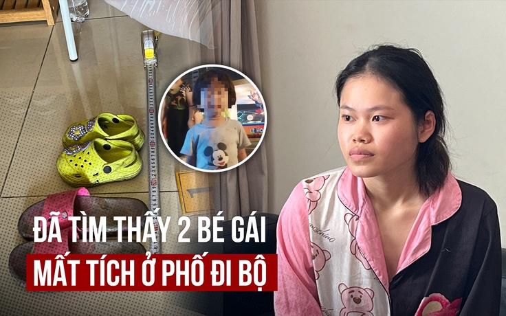 Giải cứu 2 bé gái ‘mất tích’ ở phố đi bộ Nguyễn Huệ