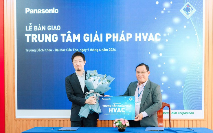 Panasonic bàn giao trung tâm giải pháp HVAC cho Trường Bách khoa - Đại học Cần Thơ