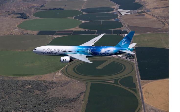 Thử nghiệm công nghệ mới trên máy bay Boeing 777-200ER