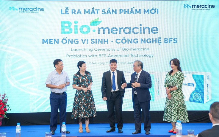 Dược phẩm Meracine ra mắt sản phẩm men ống vi sinh mới ứng dụng công nghệ BFS