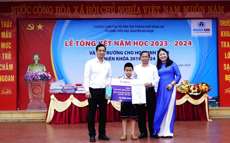 Vinh danh học sinh Quảng Trị đạt giải cao trong cuộc thi tiết kiệm điện

