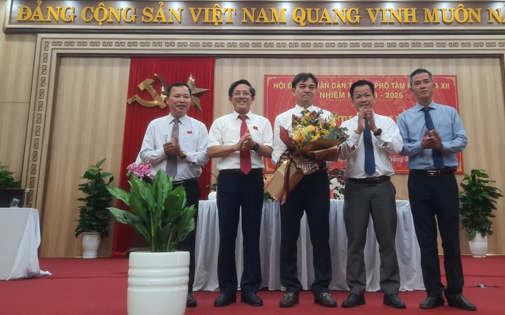 Ông Nguyễn Duy Ân được bầu giữ chức Chủ tịch UBND TP.Tam Kỳ, Quảng Nam
