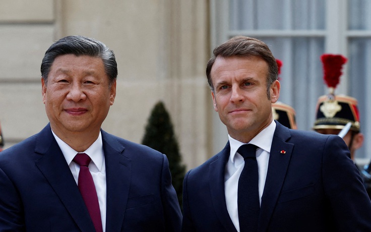 Tổng thống Macron và Chủ tịch Tập Cận Bình nói gì khi hội đàm tại Paris?