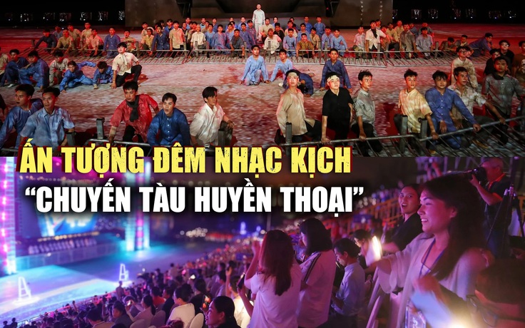 Mãn nhãn đêm nhạc kịch 'Chuyến tàu huyền thoại' TP.HCM 2024