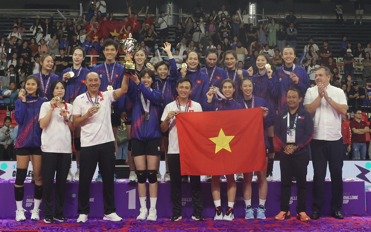 Đội tuyển bóng chuyền nữ Việt Nam đón tin vui, bất ngờ thăng hạng thế giới