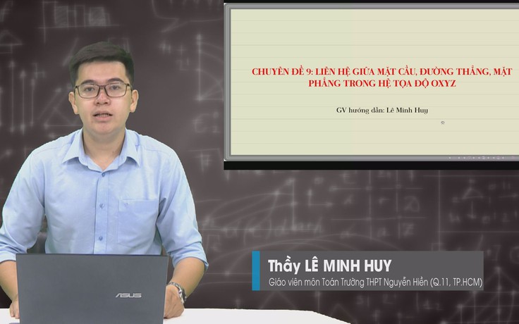 Bí quyết ôn thi tốt nghiệp THPT đạt điểm cao: Mặt cầu, đường thẳng, mặt phẳng