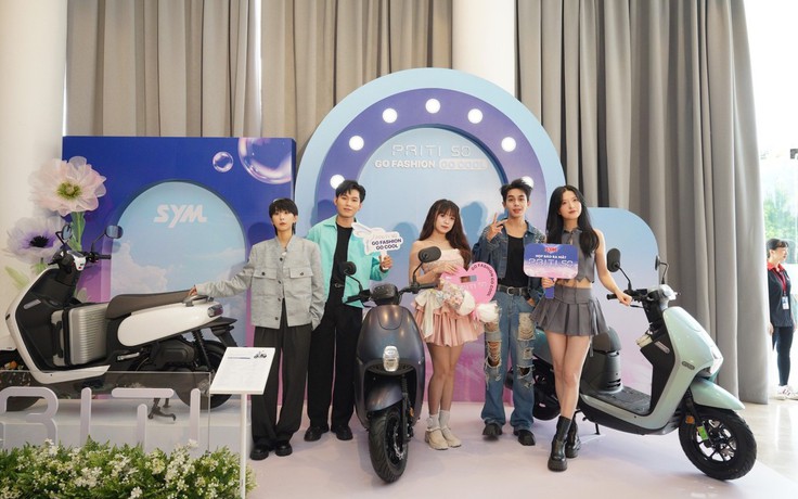 SYM Việt Nam ra mắt xe mới Priti 50 dành cho Gen Z