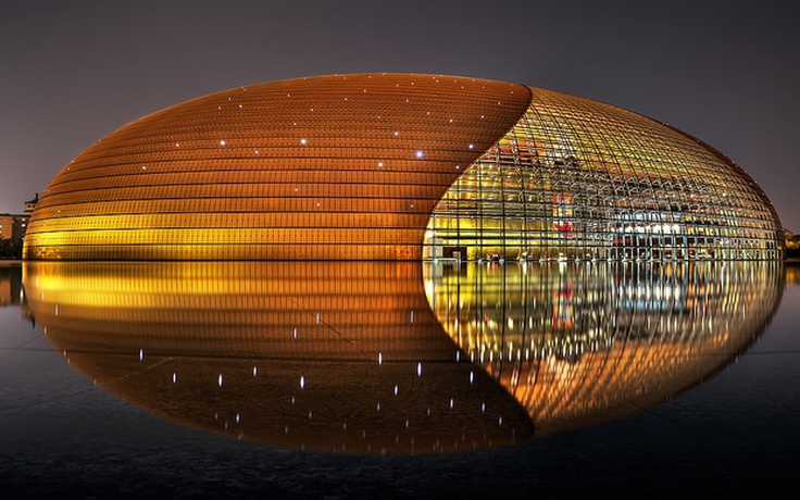 Công trình có kiến trúc hiện đại, độc đáo tại Trung Quốc