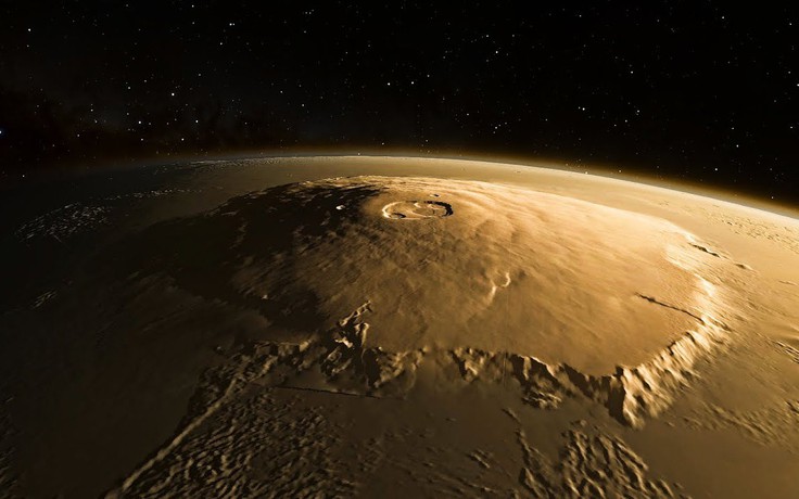 Ít nhất 150.000 tấn nước dưới dạng sương giá được tìm thấy ở sao Hỏa