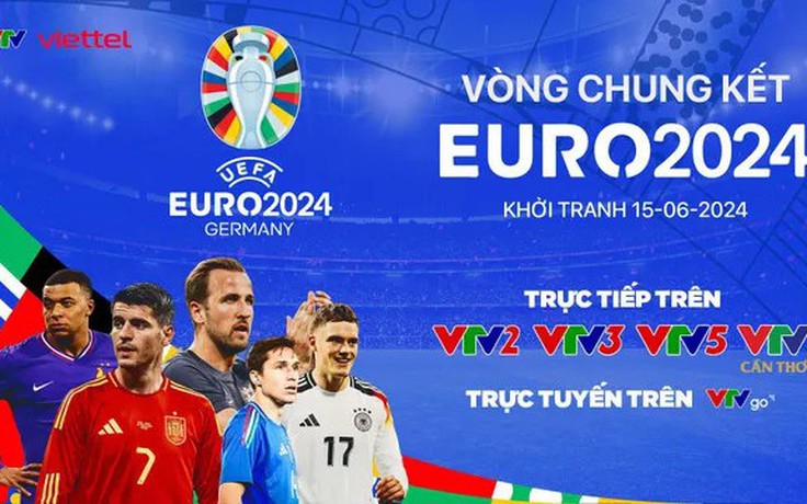 Tin vui: VTV hợp tác cùng Viettel, phát sóng EURO 2024 trên những kênh quảng bá nào?