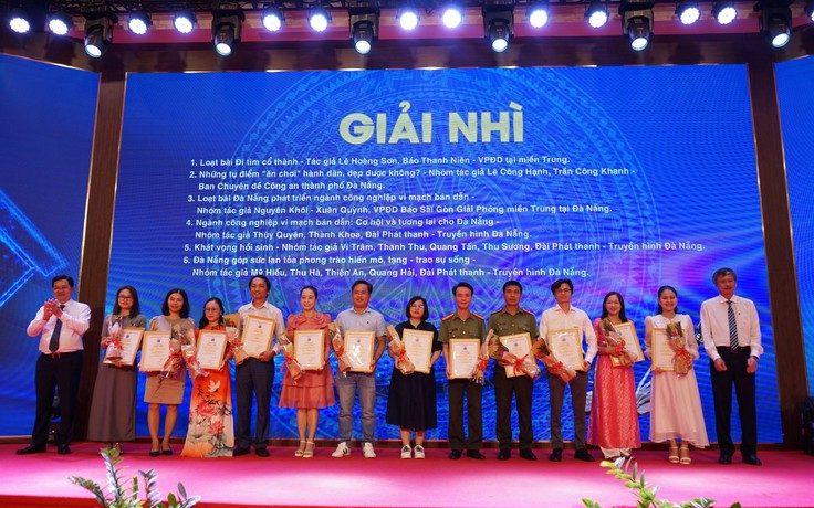 Loạt 'Đi tìm cổ thành' của Báo Thanh Niên đoạt giải nhì Giải báo chí Đà Nẵng