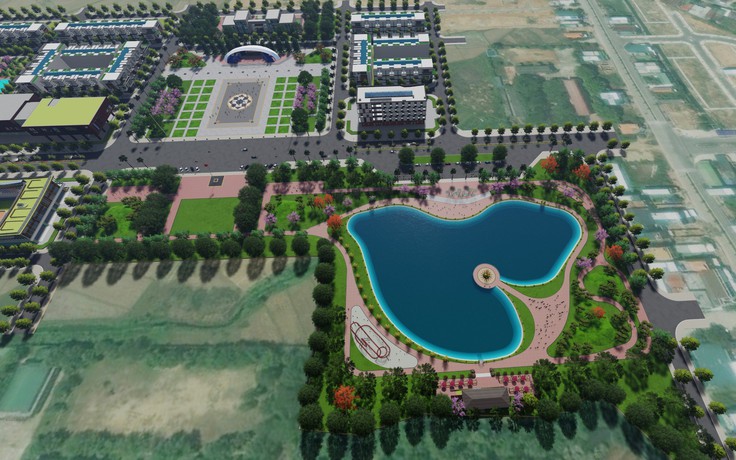 Dự án KDC kết hợp công viên, hồ điều hòa và quảng trường H.Tư Nghĩa