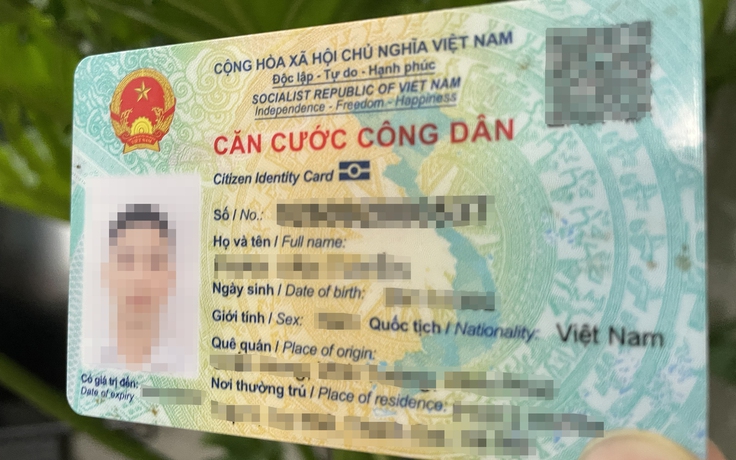 Mẫu thẻ căn cước áp dụng từ 1.7 có điểm gì mới?