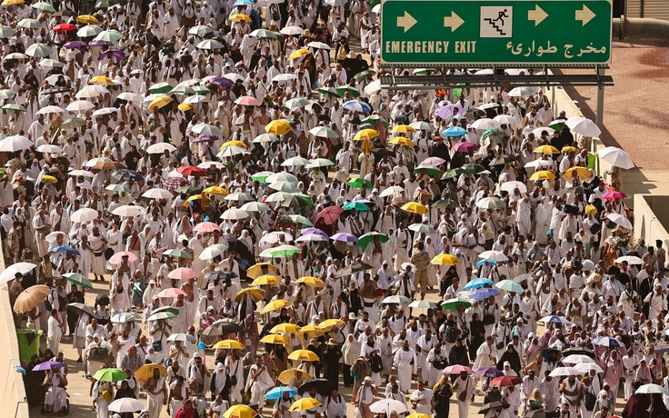 Thêm 200 người chết khi hành hương đến Mecca
