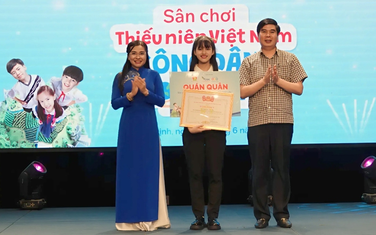 Trao giải thưởng ‘khủng’ tại sân chơi ‘Thiếu niên Việt Nam - Công dân toàn cầu’