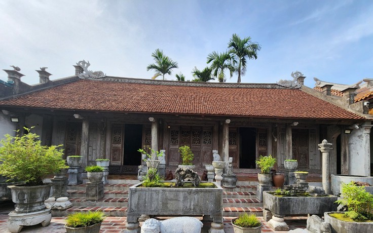 Ngắm ngôi nhà gỗ lim hơn 100 năm tuổi ở Thái Bình