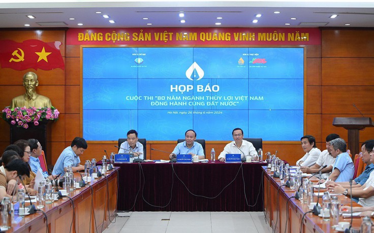 Phát động cuộc thi '80 năm ngành thủy lợi Việt Nam đồng hành cùng đất nước'
