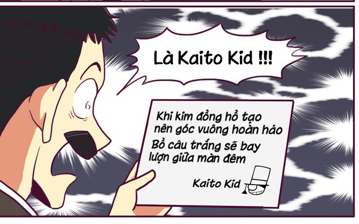 Có phải Kaito Kid dự đoán 2 tác phẩm này?