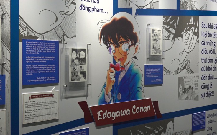 Việt Nam là điểm đến đầu tiên của triển lãm truyện tranh Thám tử lừng danh Conan
