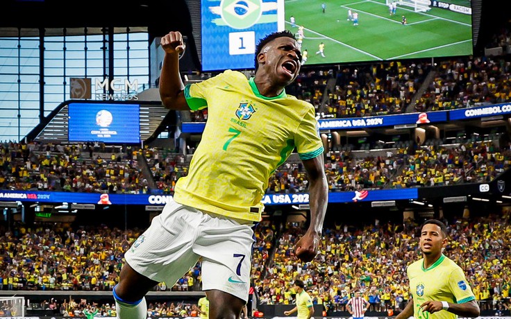 Copa America 2024: Vinicius bùng nổ, đội tuyển Brazil lấy lại mọi thứ đã mất 