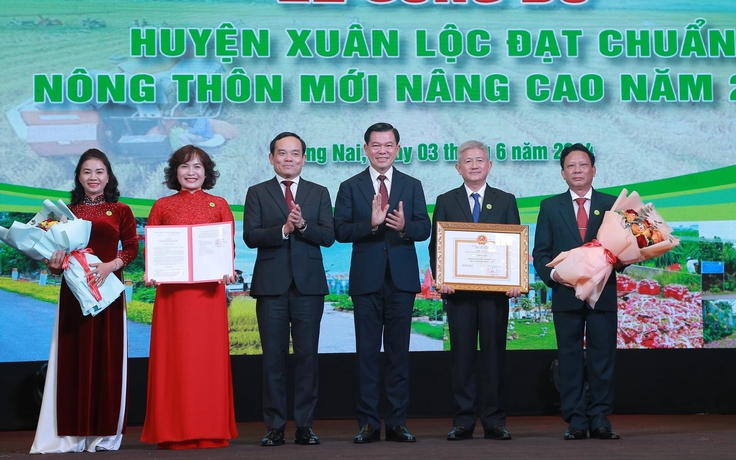 Đồng Nai: Xuân Lộc được công nhận huyện nông thôn mới nâng cao