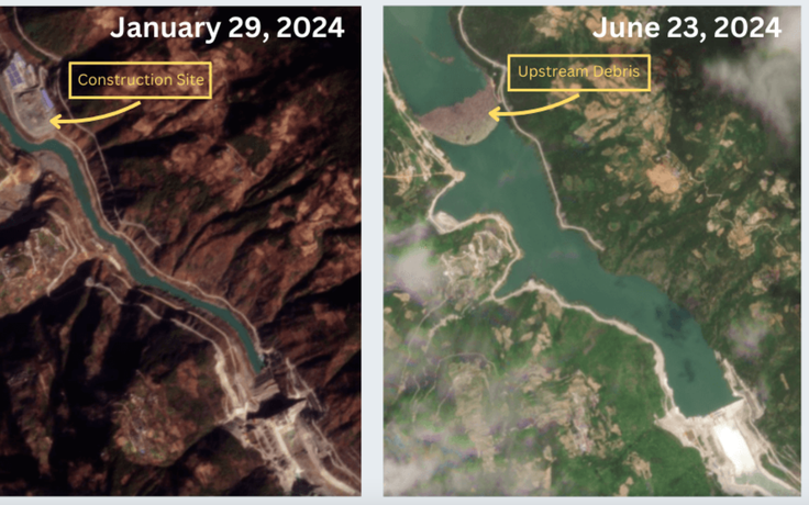 Thủy điện Trung Quốc tích đầy hồ chứa, mực nước sông Mekong giảm 7%