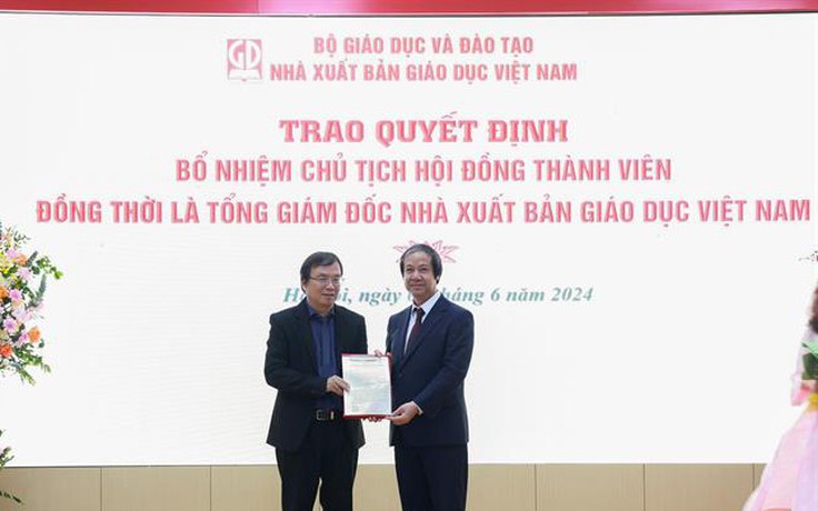 Bộ trưởng GD-ĐT 'đặt hàng' tân Chủ tịch NXB Giáo dục Việt Nam
