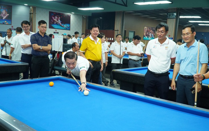 Báo Thanh Niên đoạt vị trí á quân giải billiards báo chí ĐBSCL mở rộng lần thứ 16