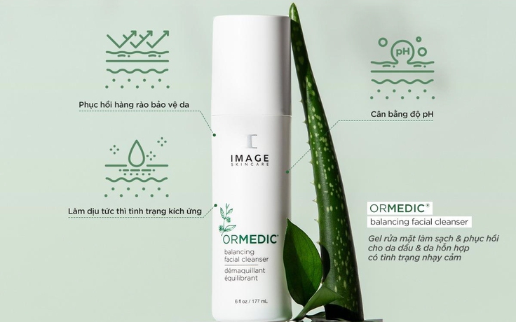 Review sữa rửa mặt Image Skincare Ormedic Balancing Facial Cleanser có tốt không?