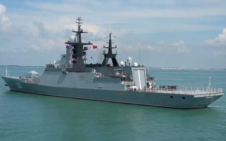 Chiến hạm Trung Quốc-Nga đến Biển Đông tập trận chung