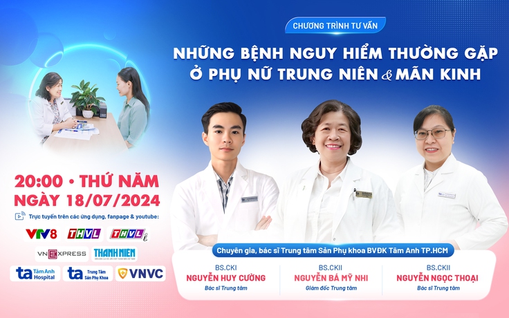 Tư vấn sức khỏe: Phụ nữ mãn kinh dễ mắc các bệnh lý nguy hiểm