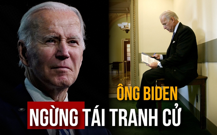 Ông Biden ngừng tái tranh cử tổng thống Mỹ