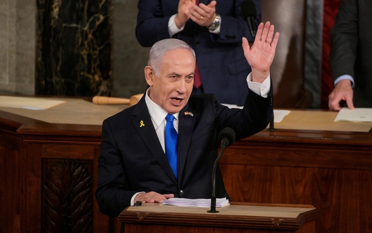 Thủ tướng Israel phát biểu trước Quốc hội Mỹ, Hamas lên tiếng
