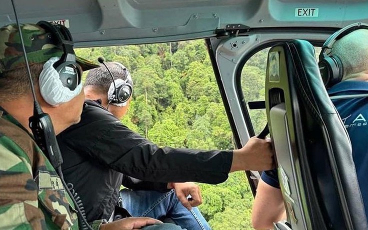 Thêm manh mối xác định vị trí rơi trực thăng quân sự ở Campuchia