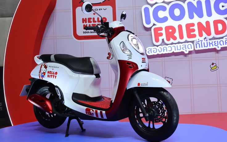 Xe tay ga Honda Scoopy có phiên bản giới hạn 2.000 chiếc