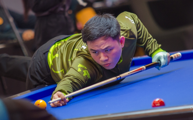 Billiards 3 băng: Bao Phương Vinh thăng hoa, 'hoàng tử Ai Cập' hay nhưng vẫn thất bại