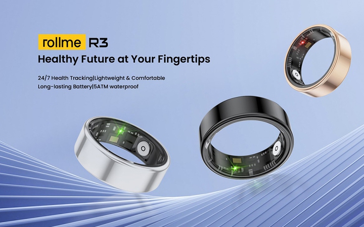 Nhẫn thông minh theo dõi sức khỏe, rẻ hơn 4 lần so với Galaxy Ring