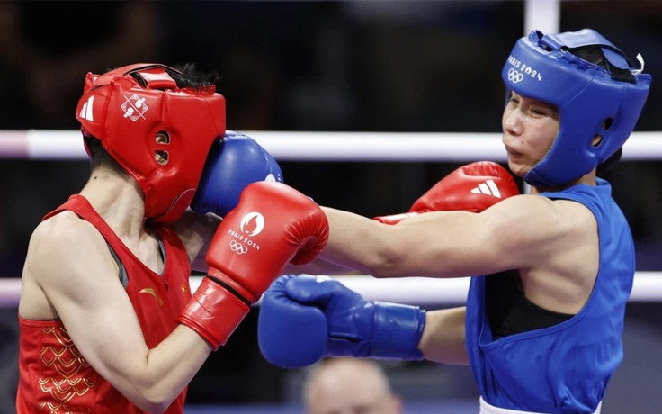 Olympic Paris: 'Bà mẹ hai con' Hà Thị Linh lực bất tòng tâm, vẫn thua Yang Wenlu